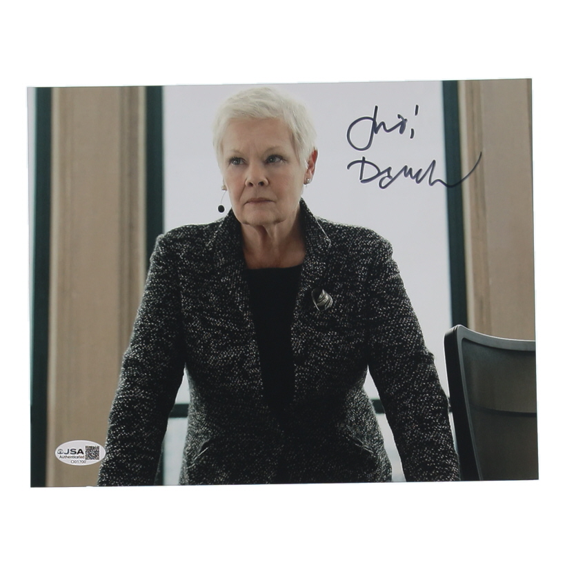Judy Dench Signed "Casino Royale" 8x10 Photo (JSA) at PristineAuction.com Judy Dench Signed "Casino Royale" 8x10 Photo (JSA) at PristineAuction.com