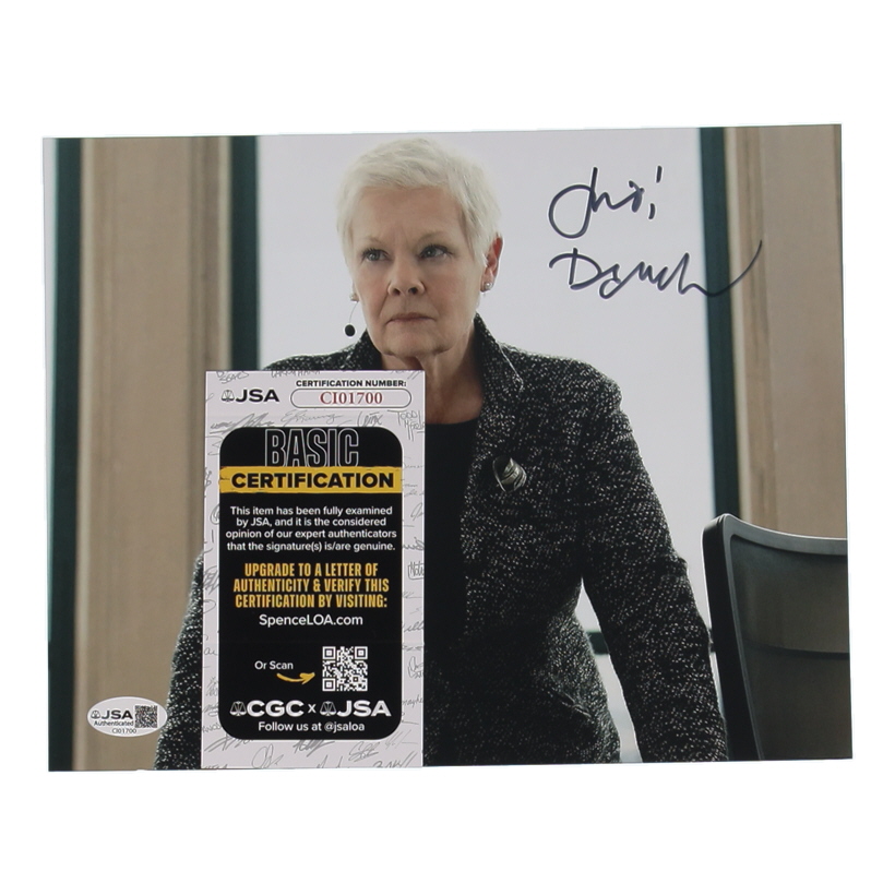 Judy Dench Signed "Casino Royale" 8x10 Photo (JSA) at PristineAuction.com Judy Dench Signed "Casino Royale" 8x10 Photo (JSA) at PristineAuction.com