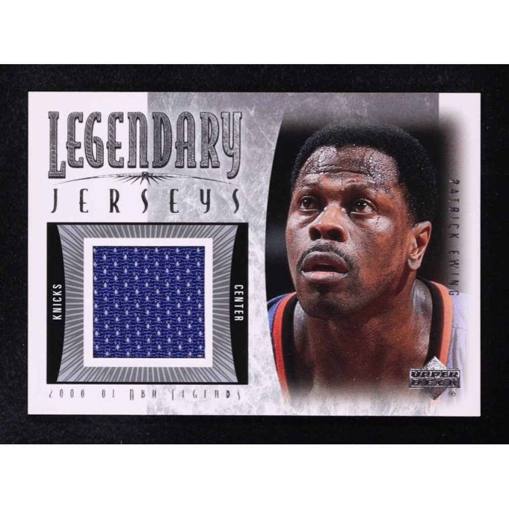 Patrick Ewing 2001-02 Upper Deck Legends Legendary Jerseys #PEJ at PristineAuction.com