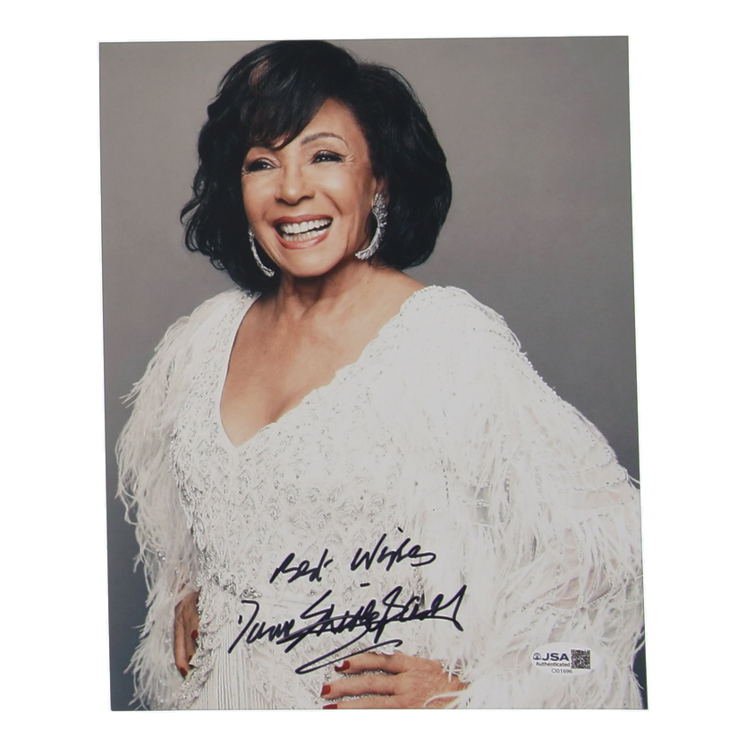Shirley Bassey Signed 8x10 Photo Inscribed "Best Wishes" (JSA) at PristineAuction.com Shirley Bassey Signed 8x10 Photo Inscribed "Best Wishes" (JSA) at PristineAuction.com