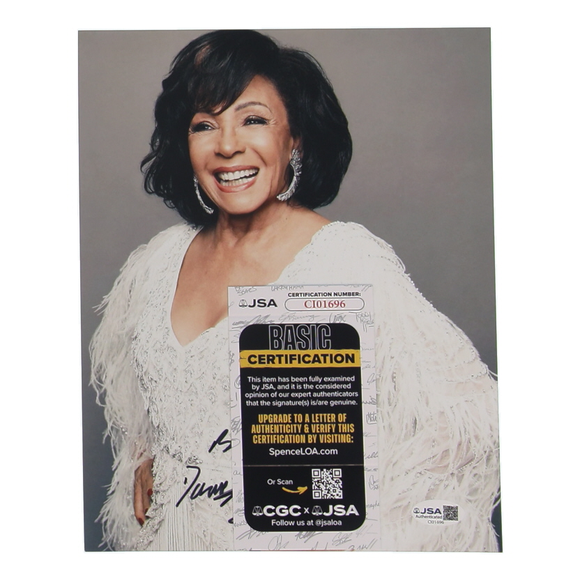 Shirley Bassey Signed 8x10 Photo Inscribed "Best Wishes" (JSA) at PristineAuction.com Shirley Bassey Signed 8x10 Photo Inscribed "Best Wishes" (JSA) at PristineAuction.com