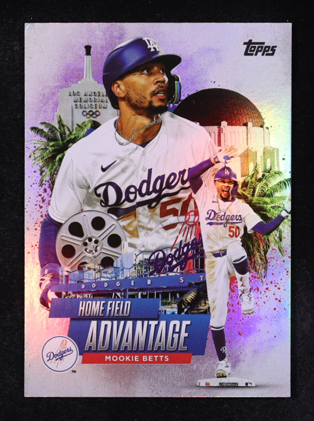 Mookie Betts 2025 Topps Home Field Advantage #HA29 at PristineAuction.com Mookie Betts 2025 Topps Home Field Advantage #HA29 at PristineAuction.com