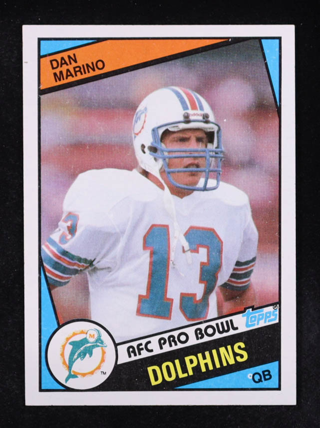 Dan Marino 1984 Topps #123 PB RC at PristineAuction.com Dan Marino 1984 Topps #123 PB RC at PristineAuction.com
