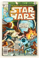 1977 "Star Wars" Issue #5 Marvel Comic Book at PristineAuction.com
