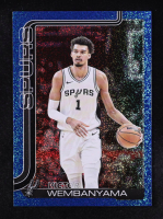 Victor Wembanyama 2025-26 Topps Sandglitter Blue #195 at PristineAuction.com