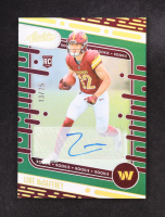 Luke McCaffrey 2024 Panini Absolute Signatures Spectrum Green #176 RC #13/25 at PristineAuction.com