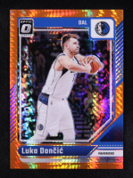 Luka Doncic 2024-25 Donruss Optic Hyper Orange #214 #292/299 at PristineAuction.com
