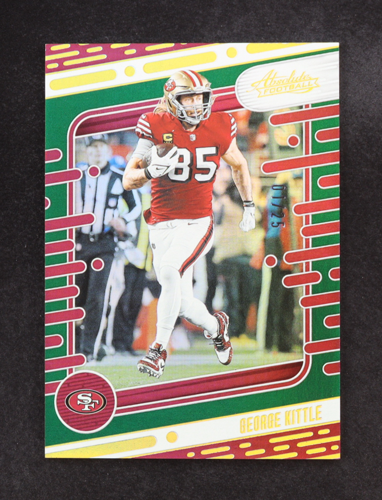 George Kittle 2024 Panini Absolute Spectrum Green #92 #01/25 at PristineAuction.com George Kittle 2024 Panini Absolute Spectrum Green #92 #01/25 at PristineAuction.com