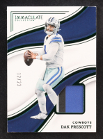 Dak Prescott 2023 Immaculate Collection Emerald #80 #12/23 JSY at PristineAuction.com