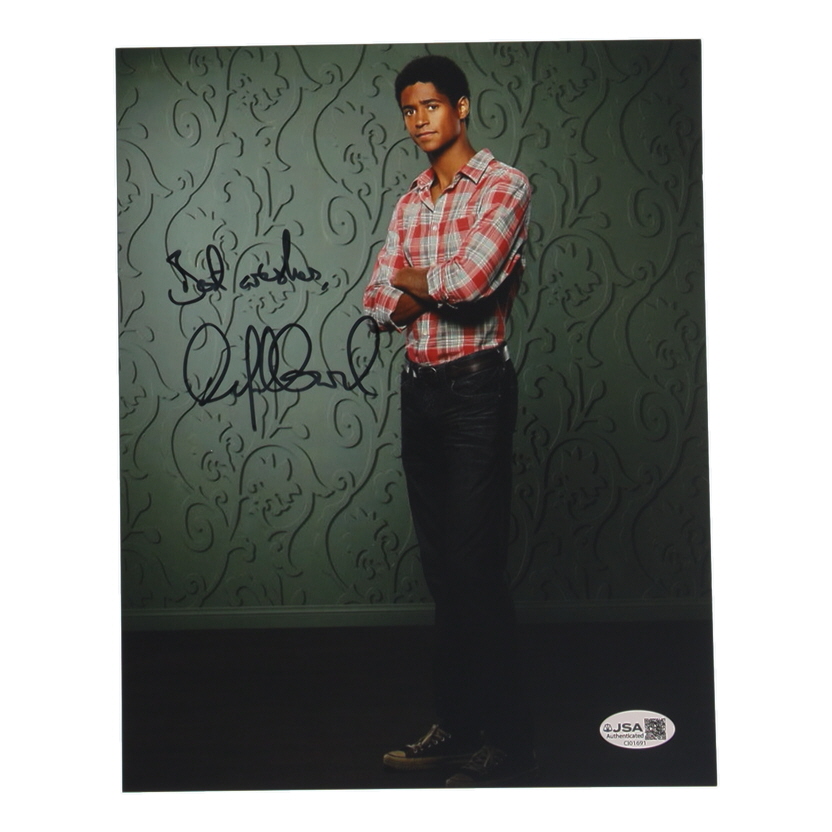 Alfred Enoch Signed 8x10 Photo Inscribed "Best Wishes" (JSA) at PristineAuction.com Alfred Enoch Signed 8x10 Photo Inscribed "Best Wishes" (JSA) at PristineAuction.com