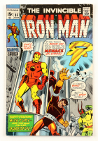 1971 "The Invincible Iron Man" Issue #35 Marvel Comic Book at PristineAuction.com