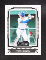 Ethan Holliday 2025 Panini Three And Two #10 RC #34/99 at PristineAuction.com