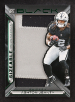 Ashton Jeanty 2025 Panini Black Sizeable Rookie Memorabilia Emerald #20 #05/25 RC at PristineAuction.com