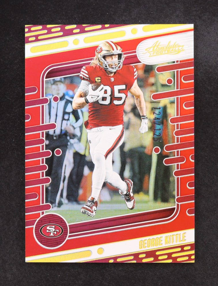 George Kittle 2024 Panini Absolute Spectrum Red #92 #124/125 at PristineAuction.com George Kittle 2024 Panini Absolute Spectrum Red #92 #124/125 at PristineAuction.com