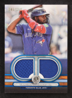 Vladimir Guerrero Jr. 2024 Topps Tribute Dual Relics Blue #DRVG #046/150 at PristineAuction.com