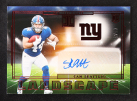 Cam Skattebo 2025 Panini Impeccable Rookie Landscape Autographs Red #2 #45/75 RC at PristineAuction.com