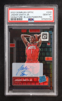 Jabari Smith Jr. 2022 Donruss Optic Signature-Black Pandora RR #240 RC #08/25 (PSA 10) at PristineAuction.com