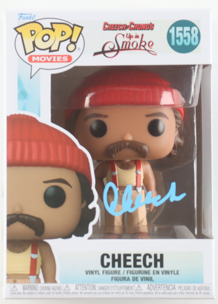 Cheech Marin Signed "Cheech & Chong's Up In Smoke" #1558 Cheech Funko Pop! Vinyl Figure (JSA) at PristineAuction.com Cheech Marin Signed "Cheech & Chong's Up In Smoke" #1558 Cheech Funko Pop! Vinyl Figure (JSA) at PristineAuction.com