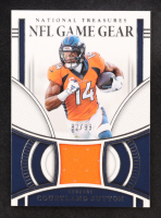 Courtland Sutton 2023 Panini National Treasures NFL Game Gear #3 #82/99 at PristineAuction.com