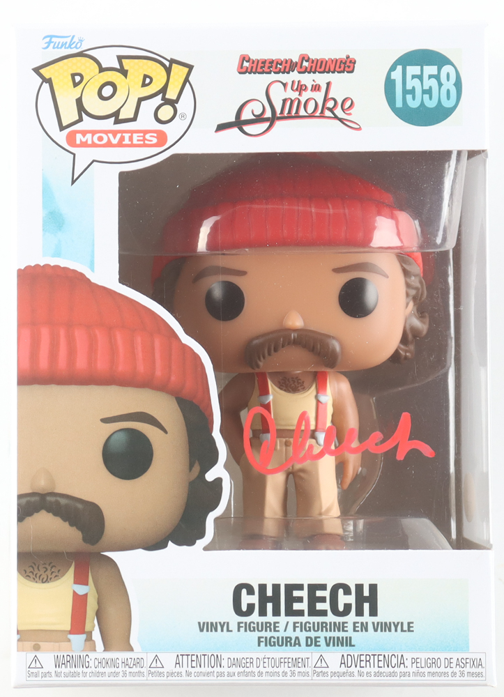 Cheech Marin Signed "Cheech & Chong's Up In Smoke" #1558 Cheech Funko Pop! Vinyl Figure (JSA) at PristineAuction.com Cheech Marin Signed "Cheech & Chong's Up In Smoke" #1558 Cheech Funko Pop! Vinyl Figure (JSA) at PristineAuction.com