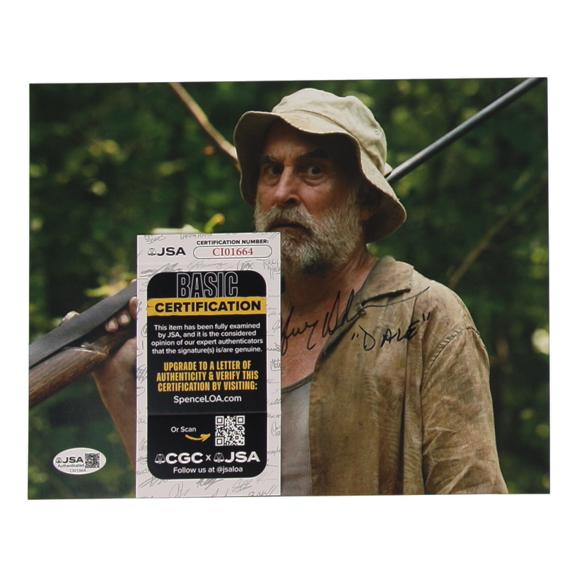 Jeffrey DeMunn Signed "The Walking Dead" 8x10 Photo Inscribed "Dale" (JSA) at PristineAuction.com Jeffrey DeMunn Signed "The Walking Dead" 8x10 Photo Inscribed "Dale" (JSA) at PristineAuction.com