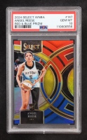 Angel Reese 2024 Panini Select Red and Blue Prizm #147 RC #320/399 (PSA 10) at PristineAuction.com