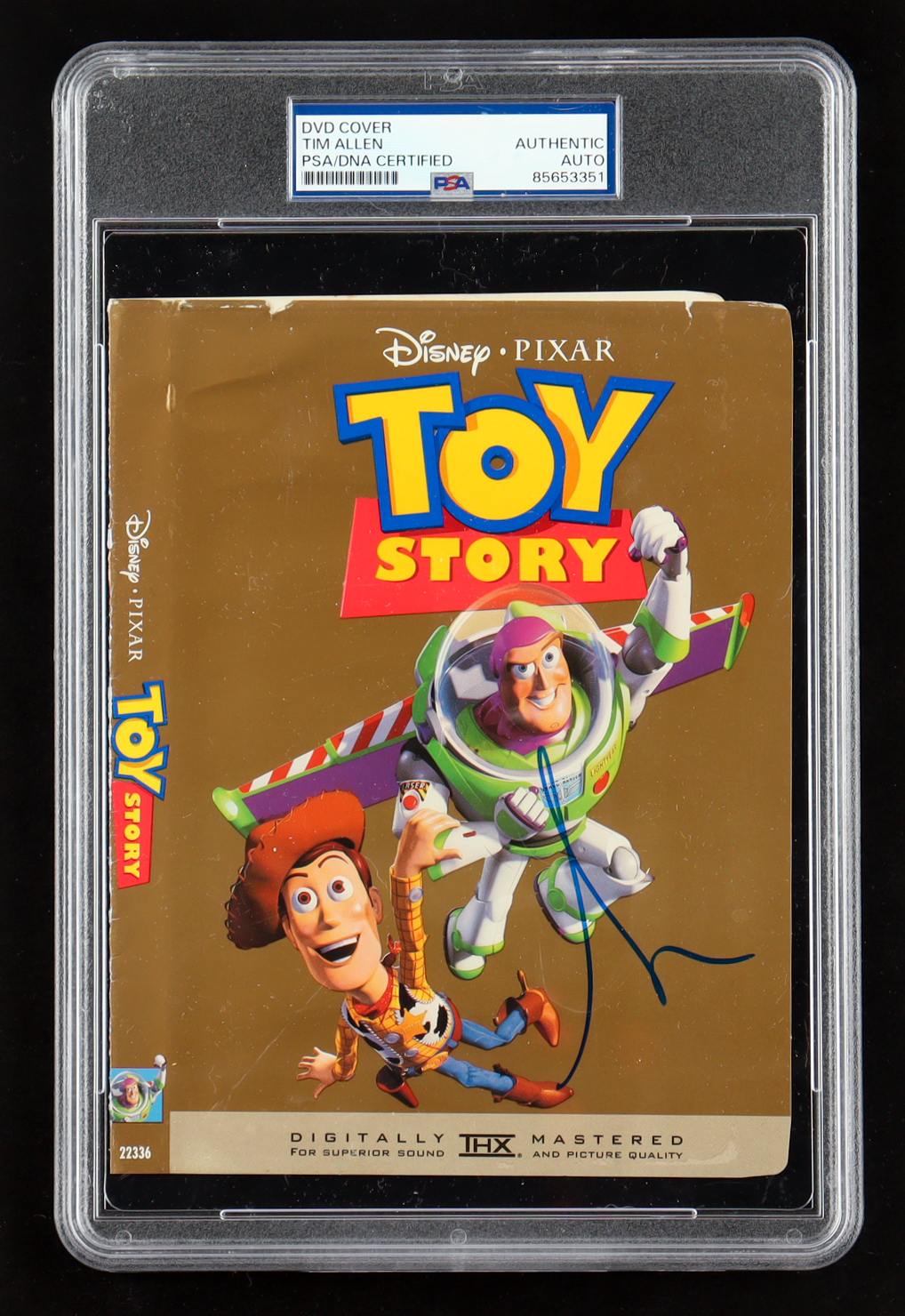 Tim Allen Signed "Toy Story" DVD Cover Insert (PSA) at PristineAuction.com Tim Allen Signed "Toy Story" DVD Cover Insert (PSA) at PristineAuction.com