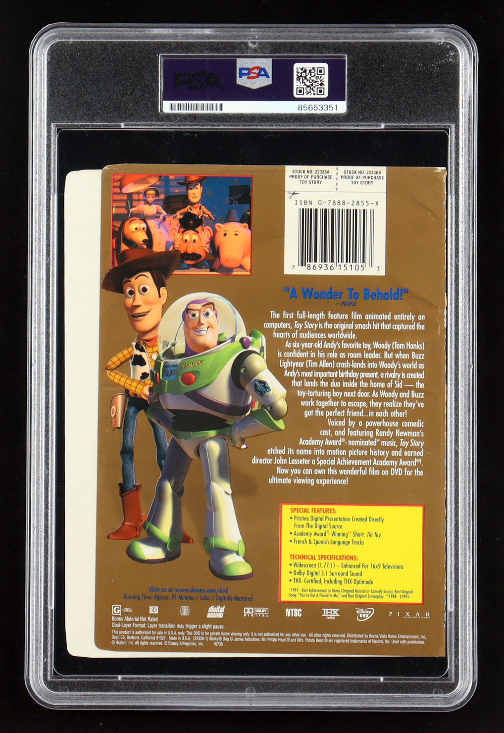 Tim Allen Signed "Toy Story" DVD Cover Insert (PSA) at PristineAuction.com Tim Allen Signed "Toy Story" DVD Cover Insert (PSA) at PristineAuction.com