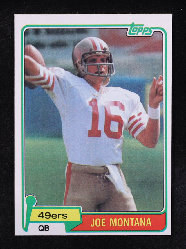 Joe Montana 1981 Topps #216 RC at PristineAuction.com Joe Montana 1981 Topps #216 RC at PristineAuction.com