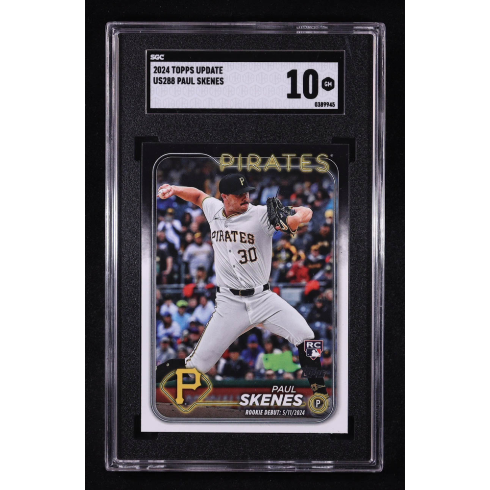 Paul Skenes 2024 Topps Update #US288 RC (SGC 10) at PristineAuction.com