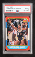 Kareem Abdul Jabbar 1986-87 Fleer Premier #1 (PSA 8) at PristineAuction.com
