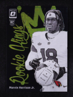 Marvin Harrison Jr. 2024 Donruss Optic Rookie Kings Black Pandora #4 RC #15/25 at PristineAuction.com