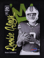 Keon Coleman 2024 Donruss Optic Rookie Kings Black Pandora #13 RC #17/25 at PristineAuction.com