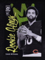 Caleb Williams 2024 Donruss Optic Rookie Kings Black Pandora #1 RC #06/25 at PristineAuction.com