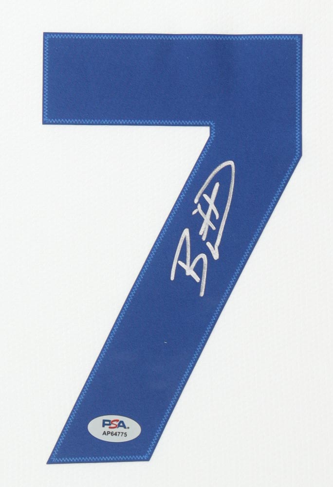 Bobby Witt Jr. Signed Custom Framed Jersey Display (PSA) at PristineAuction.com Bobby Witt Jr. Signed Custom Framed Jersey Display (PSA) at PristineAuction.com