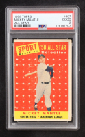Mickey Mantle 1958 Topps All Star #487 (PSA 2) at PristineAuction.com