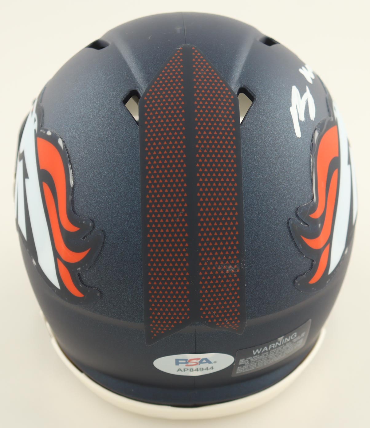 Bo Nix Signed Broncos Speed Mini Helmet (PSA) at PristineAuction.com Bo Nix Signed Broncos Speed Mini Helmet (PSA) at PristineAuction.com