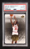 Michael Jordan 2009-10 Upper Deck Michael Jordan Legacy Collection Gold #43 (PSA 10) at PristineAuction.com