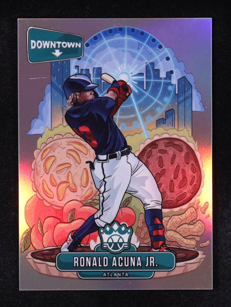 Ronald Acuna Jr. 2021 Diamond Kings Downtown #7