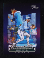 Bobby Witt Jr. 2025 Panini Three and Two Downtown #10 at PristineAuction.com