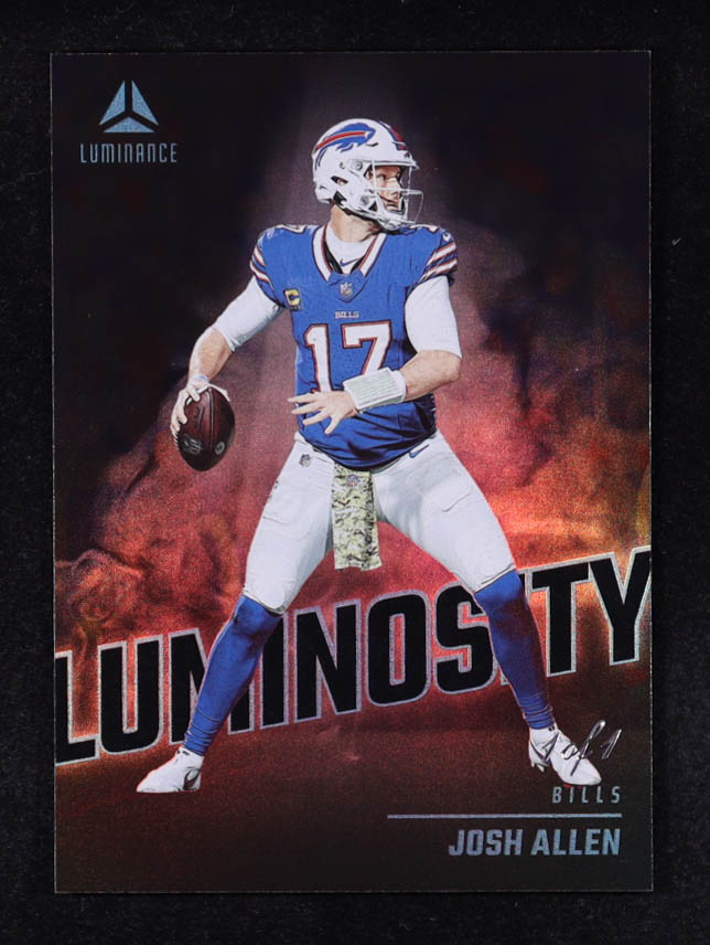Josh Allen 2024 Panini Luminance Luminosity Black #4 #1/1 at PristineAuction.com Josh Allen 2024 Panini Luminance Luminosity Black #4 #1/1 at PristineAuction.com