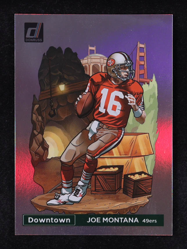 Joe Montana 2023 Donruss Downtown #7 at PristineAuction.com Joe Montana 2023 Donruss Downtown #7 at PristineAuction.com