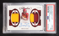 Brock Purdy 2023 Flawless Collegiate Dual Patch Ruby Auto #DPABP #07/20 (PSA 7) at PristineAuction.com