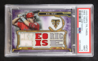 Mike Trout 2020 Topps Triple Threads Relics Amethyst Meteoric Rise #MT3 #17/27 (PSA 9) at PristineAuction.com
