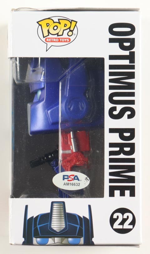 Peter Cullen Signed "Transformers" #22 Optimus Prime Funko Pop! Vinyl Figure (PSA) at PristineAuction.com Peter Cullen Signed "Transformers" #22 Optimus Prime Funko Pop! Vinyl Figure (PSA) at PristineAuction.com