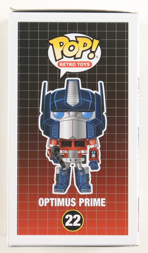 Peter Cullen Signed "Transformers" #22 Optimus Prime Funko Pop! Vinyl Figure (PSA) at PristineAuction.com Peter Cullen Signed "Transformers" #22 Optimus Prime Funko Pop! Vinyl Figure (PSA) at PristineAuction.com