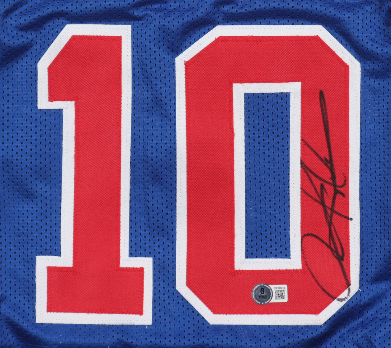 Dennis Rodman Signed Jersey (Beckett) at PristineAuction.com Dennis Rodman Signed Jersey (Beckett) at PristineAuction.com