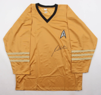 William Shatner Signed "Star Trek" Prop Replica Uniform Shirt (Beckett) at PristineAuction.com