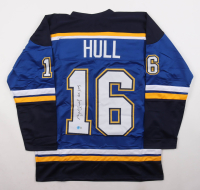 Brett Hull Signed Jersey Inscribed "HOF 2009" (Beckett) at PristineAuction.com