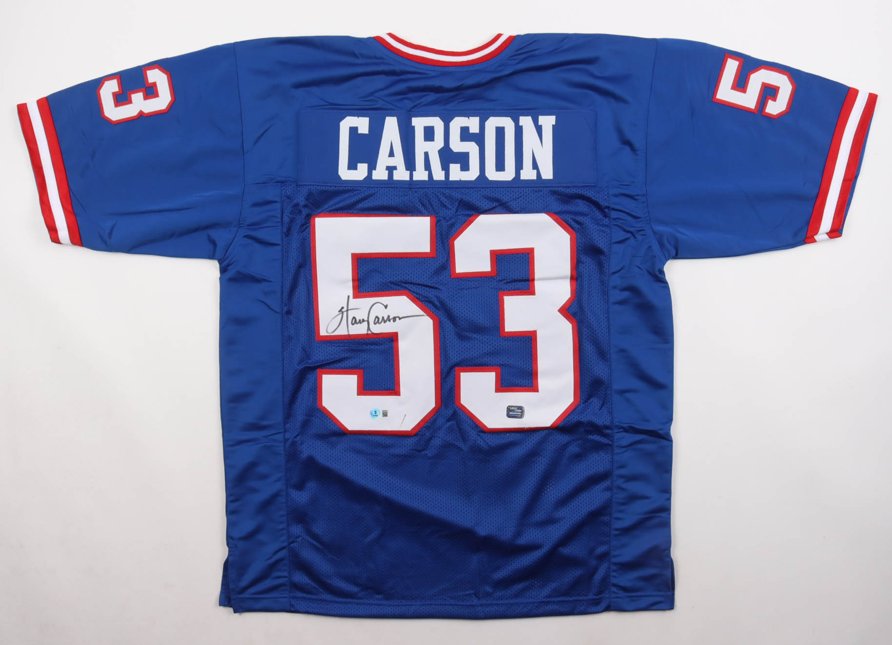 Harry Carson Signed Jersey (Beckett) at PristineAuction.com Harry Carson Signed Jersey (Beckett) at PristineAuction.com